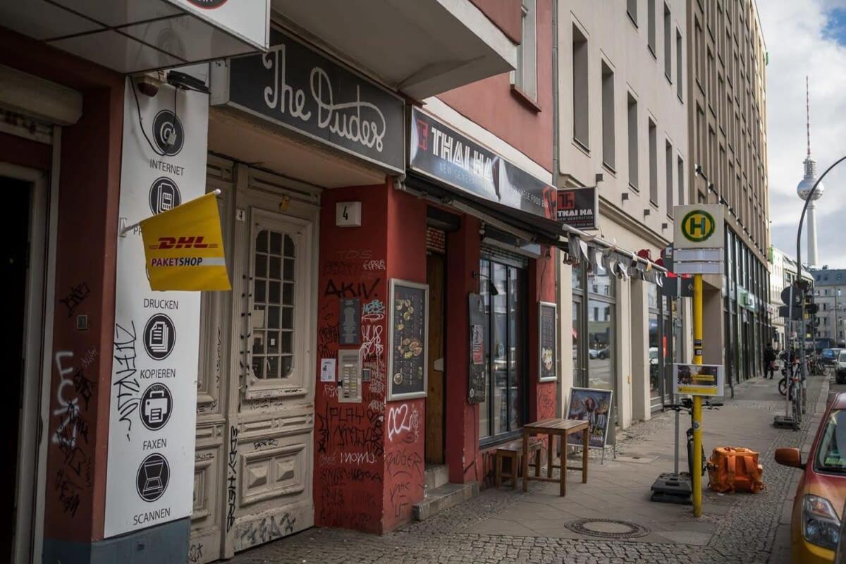 Apartment At Rosenthaler Platz Berlin Exterior foto